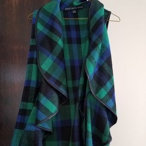 Plaid Vest